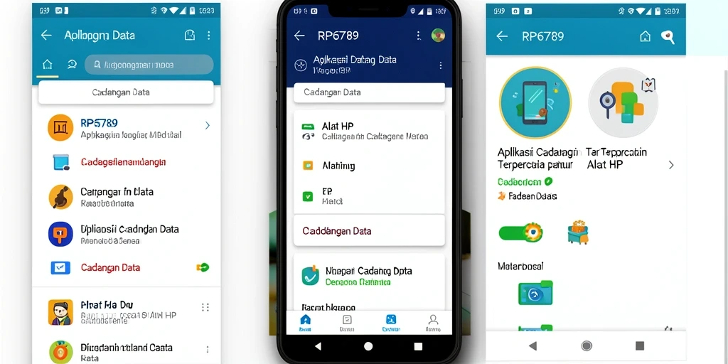 Tampilan antarmuka RP6789 yang menarik dan mudah digunakan.